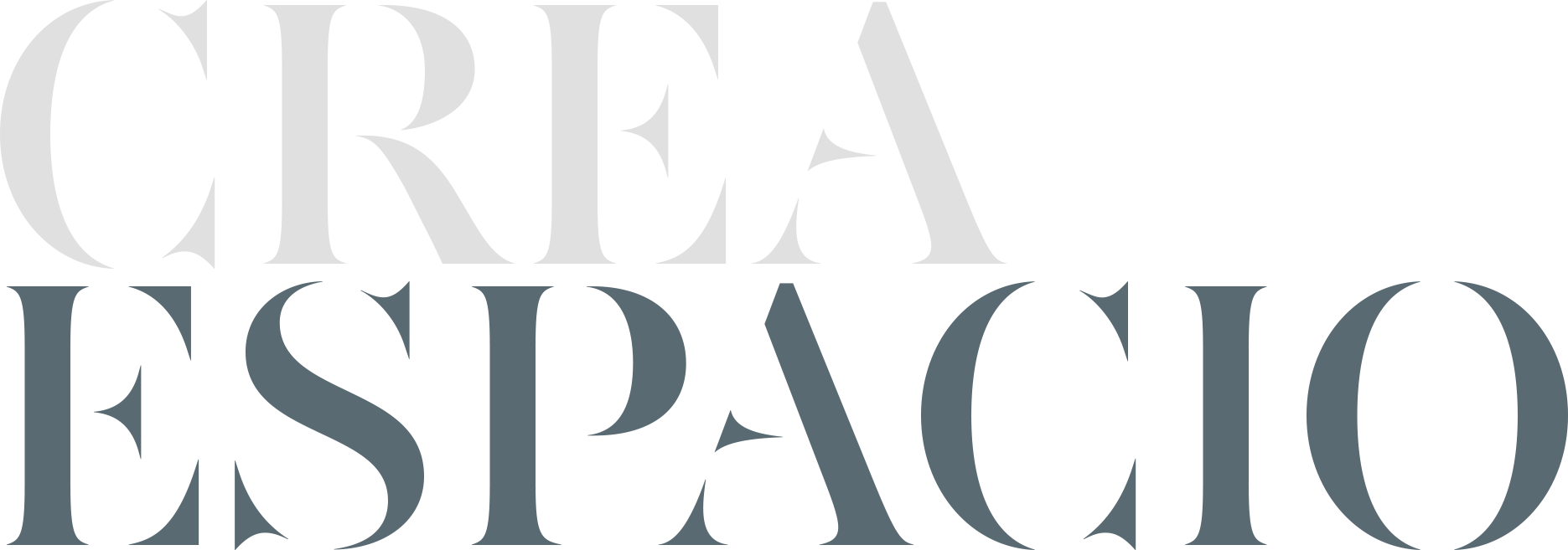 Stacked logo crea espacio